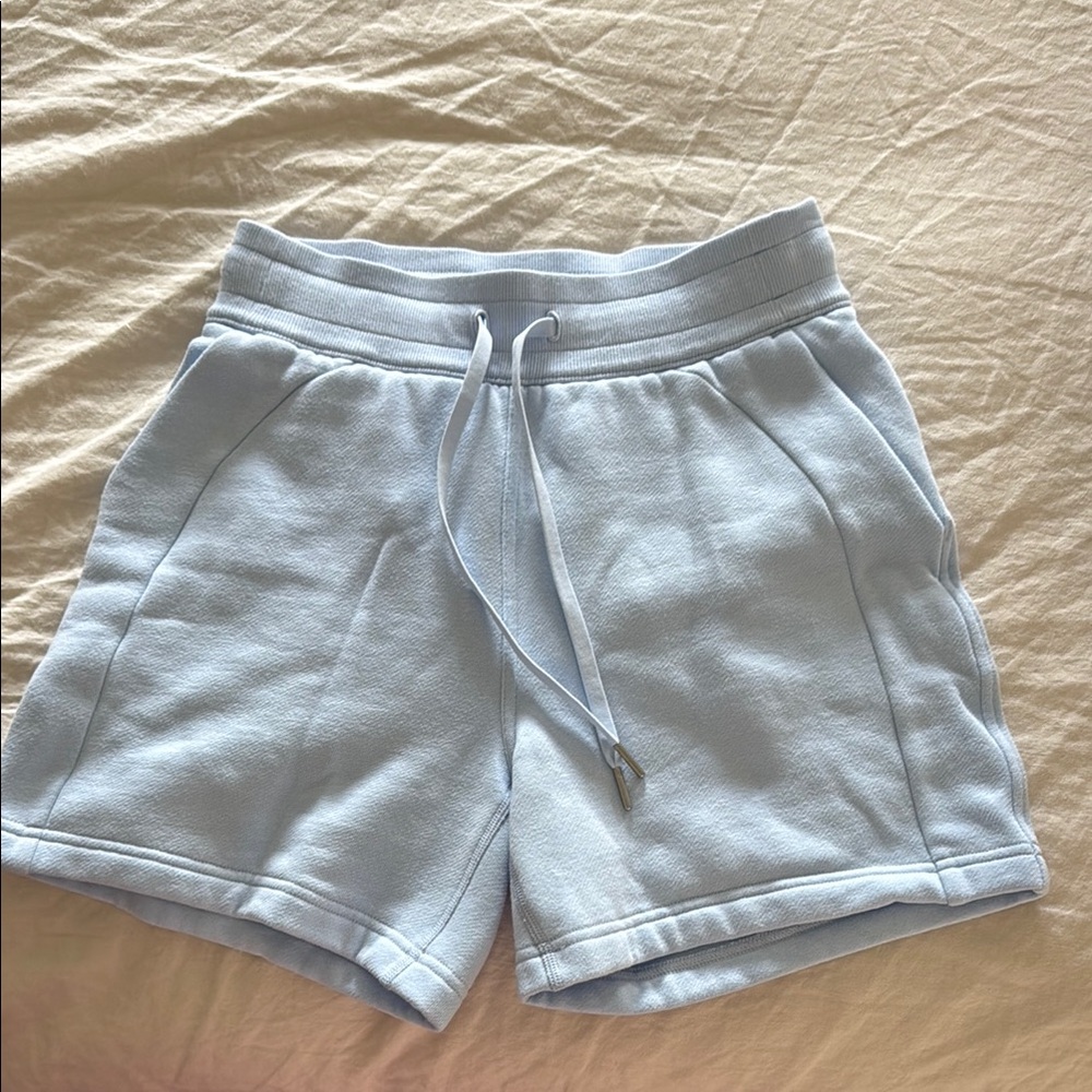 lululemon athletica Sky Blue Athletic Shorts